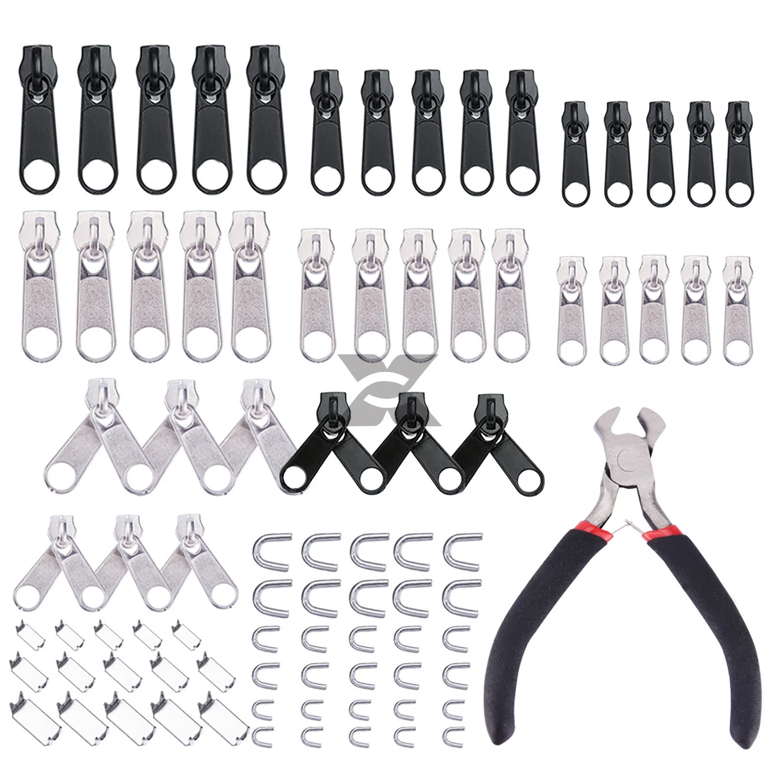 85pcs Fix Zipper Zip Slider Repair Instant DIY Kit Removable Rescue Replacement - product detail image 11
