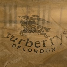 Burberry Beige Checkered Satchel Top Handle Bag Zip Closure Inner Pockets