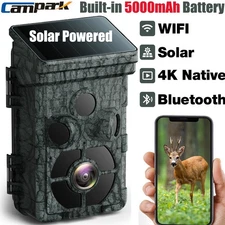 Campark Wildlife 4K 42MP Trail Camera WiFi Bluetooth Hunting Camera Night Vision