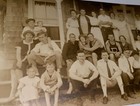 Rare Antique American Family Vacation Group Smoking Cigars Real Photo Postcard! — photo 4