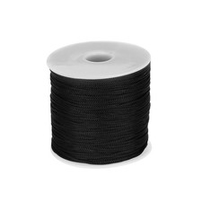 1/16 Inch Polypropylene Rope Braided Ropes 328ft Nylon Rope Black