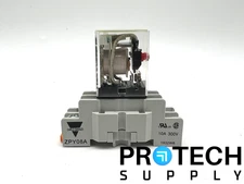 Carlo Gavazzi ZPY08A Relay Socket + RPYA001A120LT Relay with WARRANTY