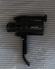 Canon 310XL Super 8 Compact Analog Camera Black with Zoom and Lens Cap