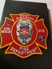 US Fire Department Patch Feuerwehr Ärmelabzeichen US Firefighter