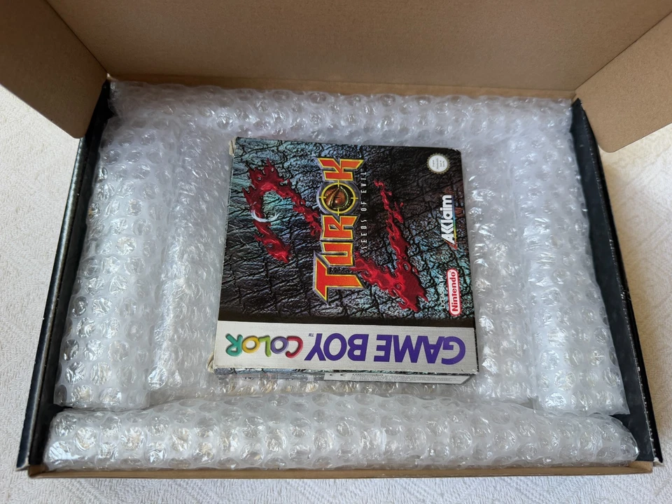 Turok 2 Seeds of Evil Nintendo Game Boy Color - UK PAL GC CIB with Reg - Tracked - Image 3 of 4
