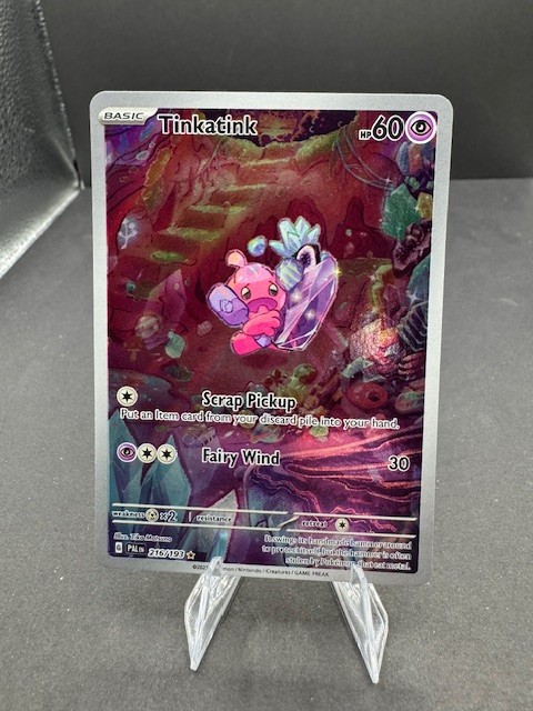 Tinkatink 216/193 Illustration Rare Pokemon Paldea Evolved NM