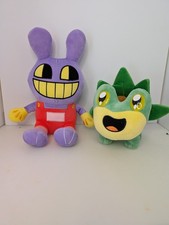 The Amazing Digital Circus 12” (Jax) Plush & Morphies Fruit Leaf