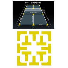Pickleball Court Marker Equipment Lines Marking Set
