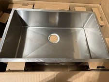 Kohler K-5409-NA 29" Single Basin Undermount Kitchen Sink,Stainless Steel READ 