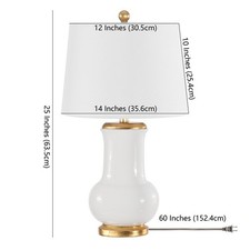 Safavieh EMBERSON 25" TABLE LAMP, Reduced Price 2172793251 TBL4414A