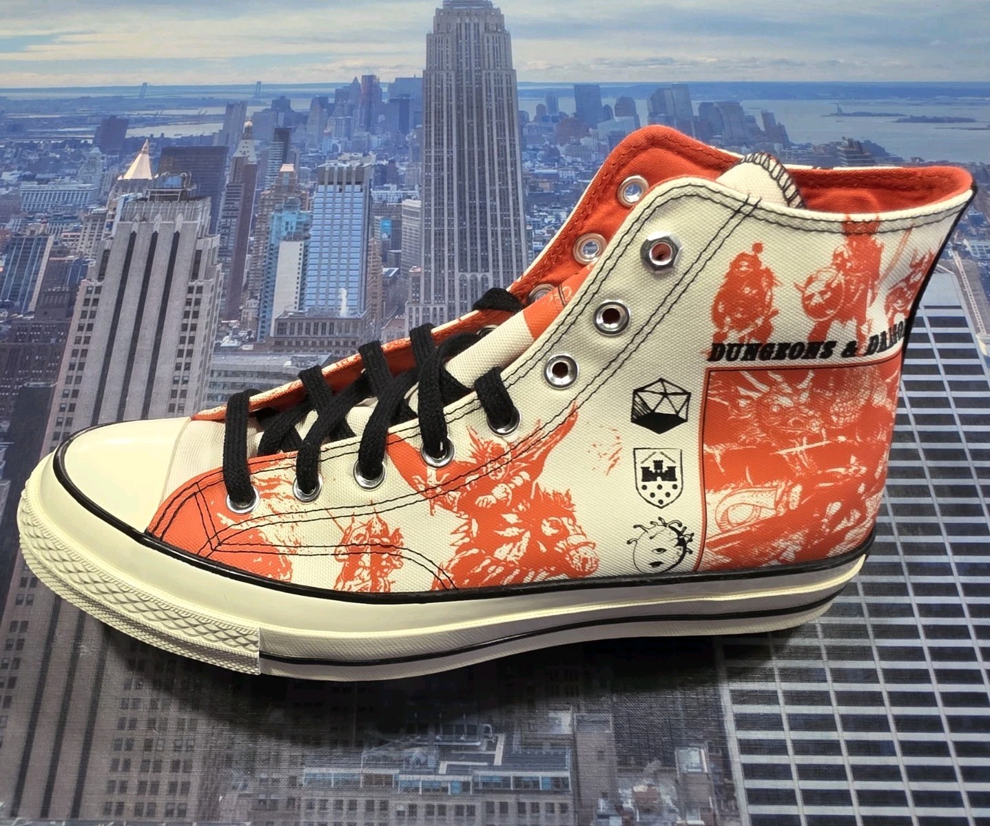 Converse x Dungeons & Dragons Chuck 70 High Top Egret Mens Size 10.5 A09883c New thumbnail 7