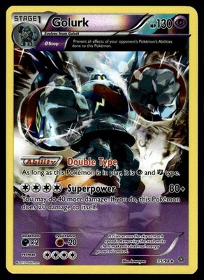 2015 Pokemon TCG Ancient Origins Stage 1 Reverse Holo Golurk 35/98