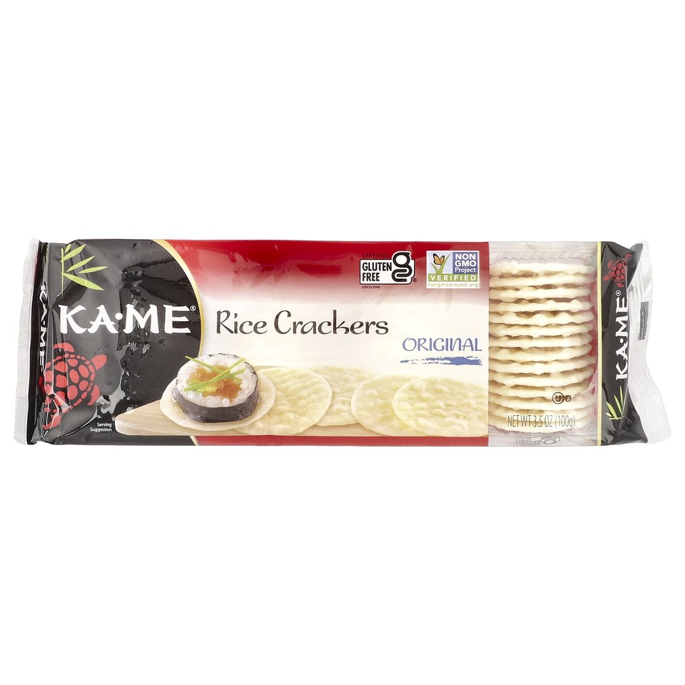 Rice Crackers, Original, 3.5 oz (100 g)
