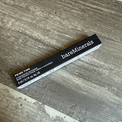 bareMinerals Prime Time Silicone-free Eyeshadow Extender 3ml/0.1 fl. oz.  NEW