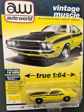 AUTO WORLD VINTAGE MUSCLE 1970 DODGE CHALLENGER T/A 6 . SEE COMBINED OFFERS