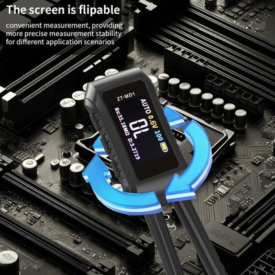 Digital Component Tester ZT-MD1 with Color Display and Long Battery Life