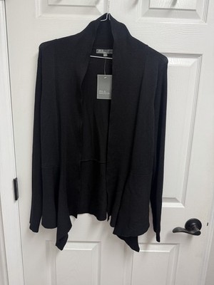 Shrug Open Cardigan Black XL NWT