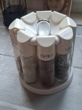 VINTAGE CAROUSSEL  PLATEAU TOURNANT PRÉSENTOIR  RANGEMENTS EPICES