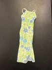 VTG Barbie Fashion Avenue Boutique 20577 Green Floral Outfit, NICE!  (NO DOLL)