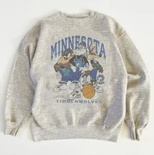 Minnesota Timberwolves Looney Tunes Basketball NBA Unisex Sweatshirt KH18271