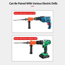 Electric Drill-Hammer Adapter Portable Handheld Electric Drill-Hammer Conversion