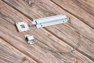 Federbelasteter Sicherheitskettenriegel Schwerlast 8'' Tor Garagentorschloss
