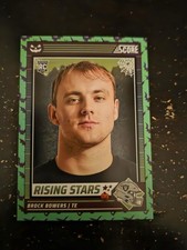2024 Panini Score-A-Treat - Rising Stars Brock Bowers #8 Green Bats (RC) (28)