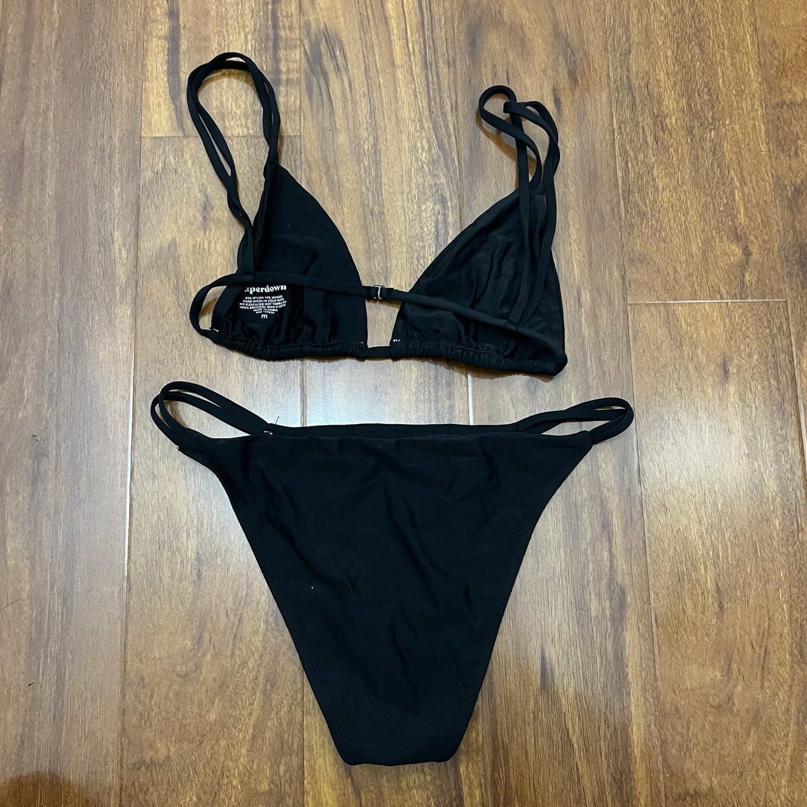 Revolve Superdown Alisha Strappy Triangle Bikini … - image 7