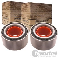 2X Febest Radlager Satz Hinten Beidseitig Passend FÜR Toyota Corolla