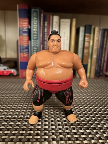 Yokozuna Vintage WWF Hasbro Red Card Series 8 Acti...