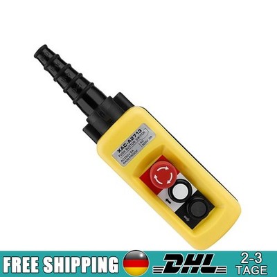 Professional 2-Button Safety Switch for Crane Trailer Industrial Remote Control