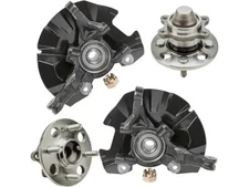 For Hyundai Accent Wheel Hub and Steering Knuckle Kit Detroit Axle 84397CMMZ