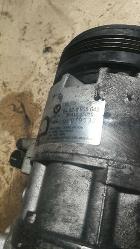 BMW E46 320D 3ER 2.0 KLIMAPUMPE KOMPRESSOR 6905643 E90 X3 E91