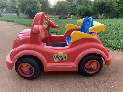Wiggles Big Red Car Kids Ride On 6v Battery Operated Toys