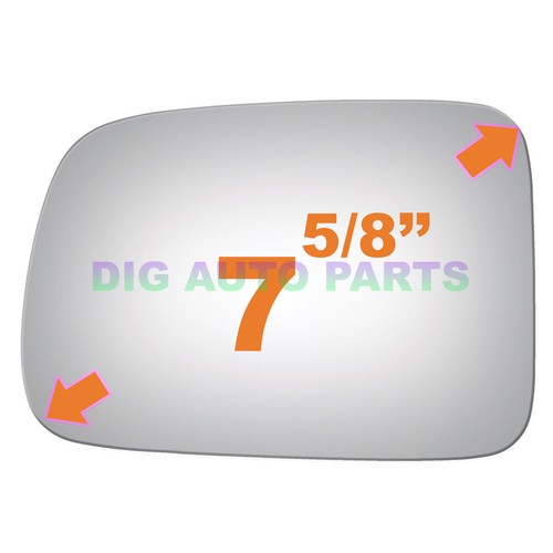 Mirror Glass for 2001 2002 2003 2004 2005 2006 Honda CR-V Left Driver Side LH - Picture 3 of 12
