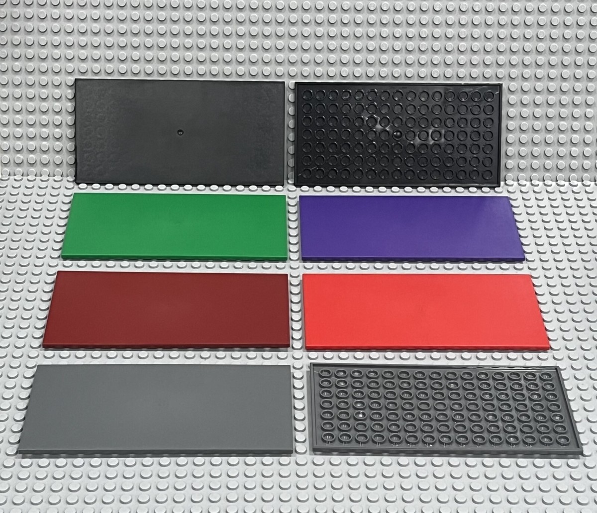 LEGO 8X16 Tile Smooth Flat Plate (90498) Pick The Color