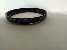 Step up 43mm to 46mm ring adapter