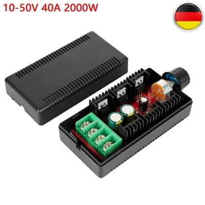 DC 12V 24V 36V 40V 50V 40A PWM Controller Motor Speed Drehzahlregler Steuerung