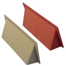 Rytons Air Brick Cowl 9 x 3 Surface Mounted Cover Drop Down Grills Opening Vents