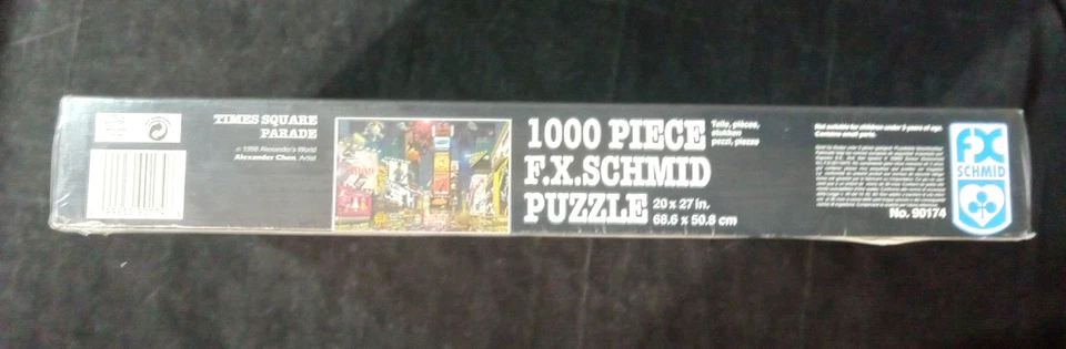 F.X Schmid 1000 Piece Puzzle Times Square Parade 1998 - Sealed - Image 2 of 4