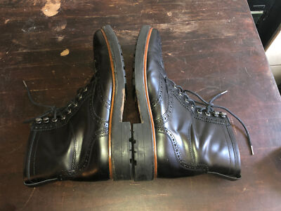 Men’s Coach Bryant Wingtip leather boots size 9D Coach Bryant Wingtip Leather boots Size 9D | eBay main image 4