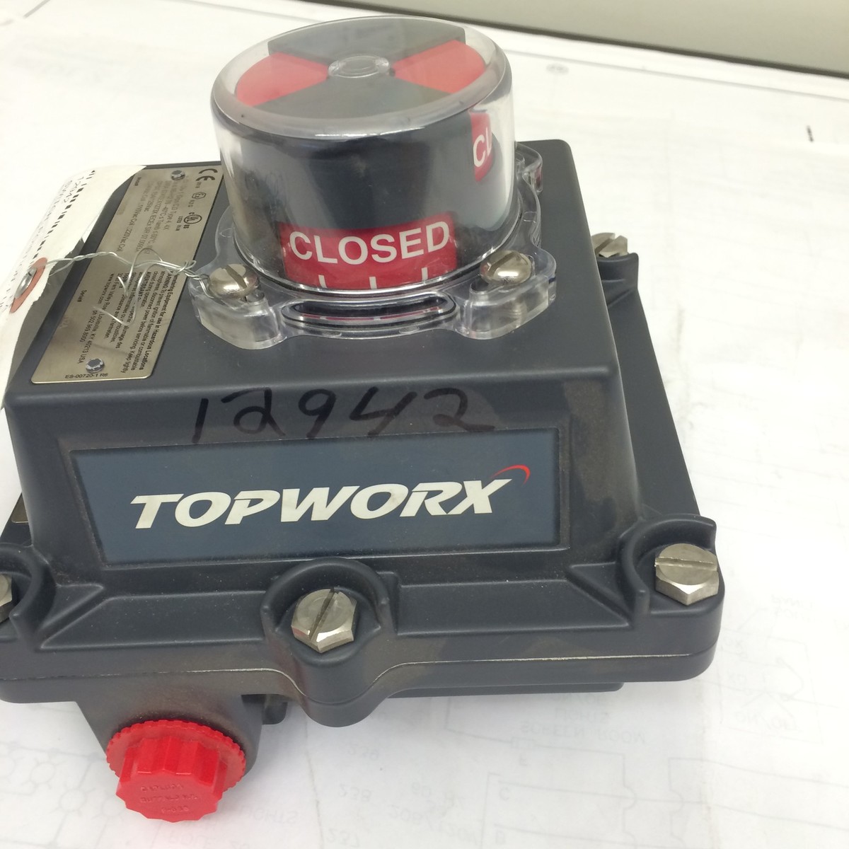 Topworx Valvetop DXP-T21GSEB Switch, Poistion, Fuel gas to MPF