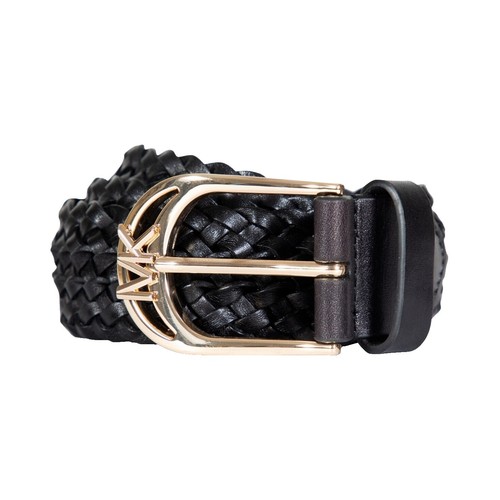 Michael Kors 553633 Brown Leather Braided Belt Gold Buckle Sz Small Michael Kors 553633 Brown Leather Braided Belt Gold Buckle  main image 3