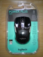 Logitech M525 Power Plus Optical Wireless Mouse Black