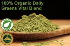 Suplemento dietético Daily Super Greens Blend 1 kg de verduras en polvo 100 % orgánico
