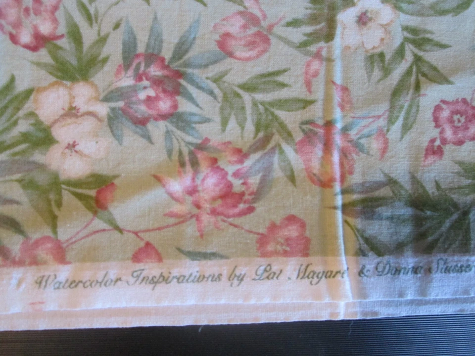 Cotton fabric - South Seas Imports - Watercolor Inspirations - 1 yard 35" - Image 3 of 4