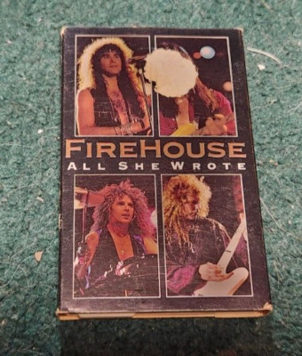 1991 FIREHOUSE All She Wrote Cassette Single Love of a Lifetime Acoustic