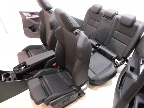 BMW 2er U06 InnenAusstattung Sportsitze Leder Seats Sensatec Perforated Black