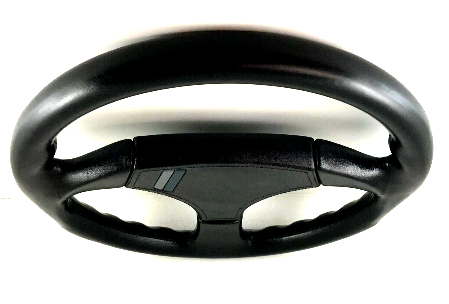 Genuine Momo V36 Hella, 360mm black leather steering wheel. 1987