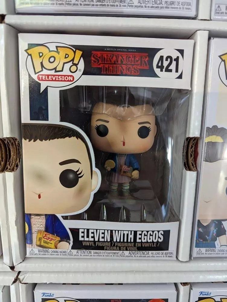 TV - Eleven W/ Eggos #421 Stranger Things Funko Pop